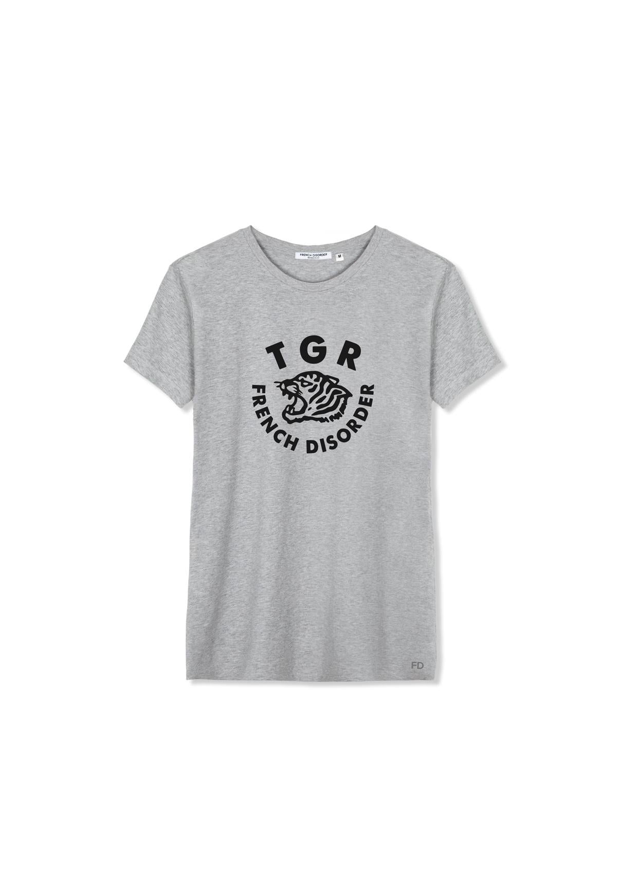 Alex TIGER Heather Grey T-shirt