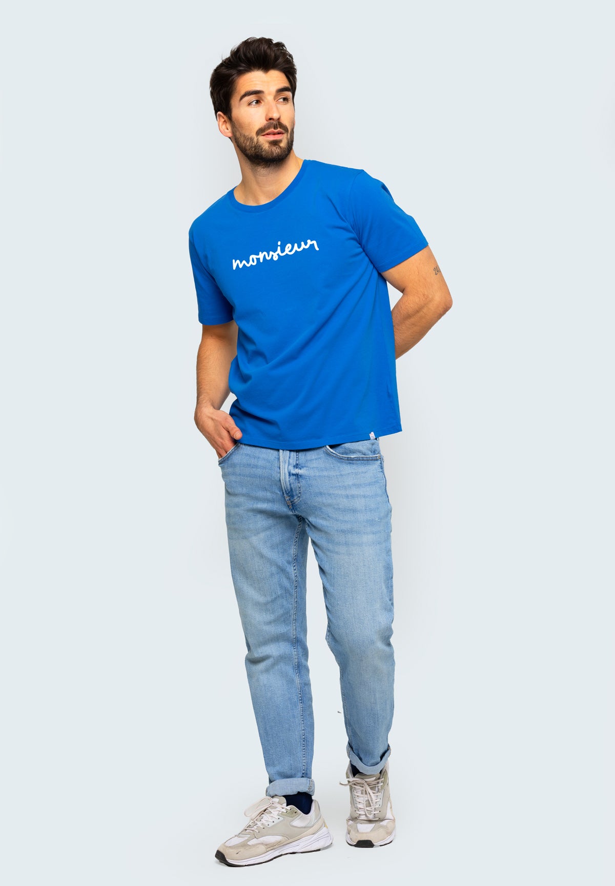 Alex MONSIEUR Imperial Blue T-shirt