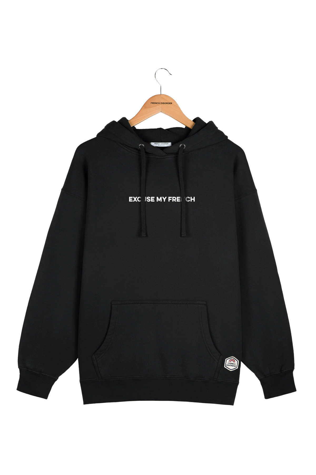 Photo de SWEATS À CAPUCHE Hoodie EXCUSE MY FRENCH chez French Disorder