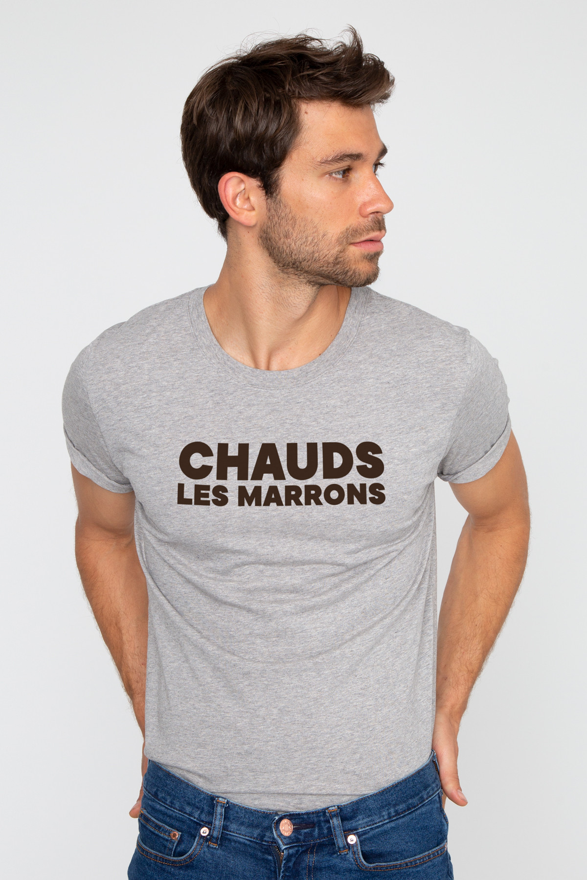 T-shirt Alex CHAUDS LES MARRONS (M)