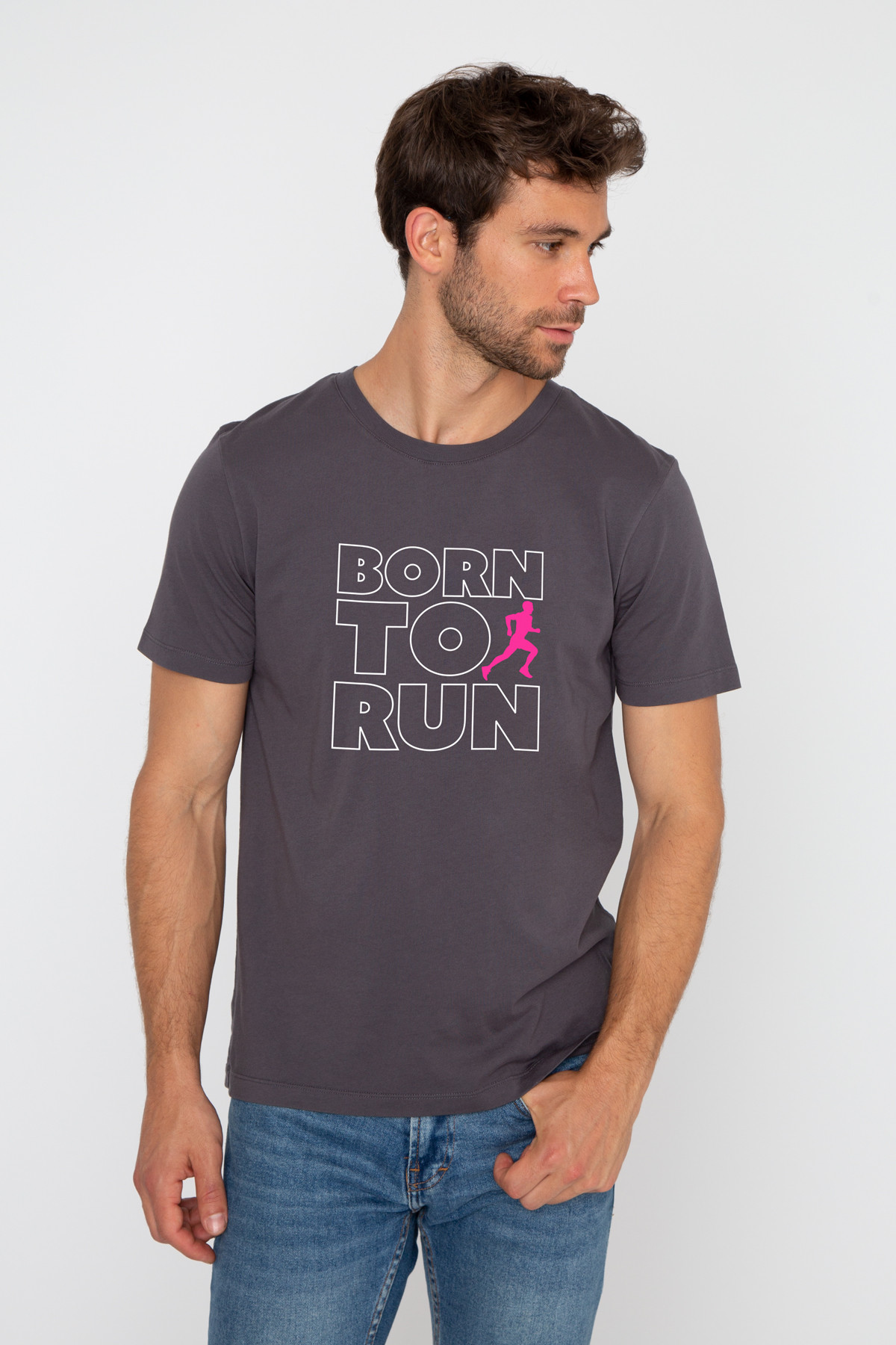 Photo de Anciennes collections homme T-shirt BORN TO RUN chez French Disorder