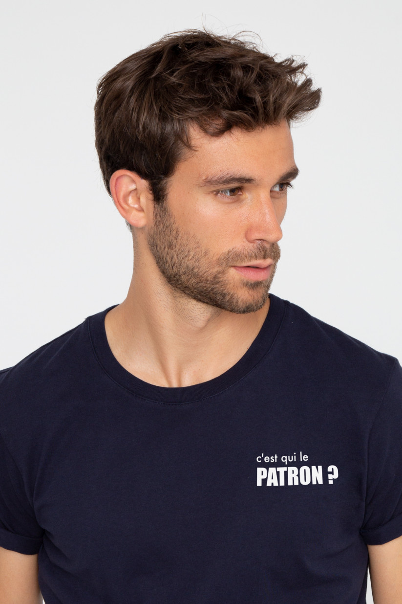 T-shirt C'EST QUI LE PATRON ? French Disorder