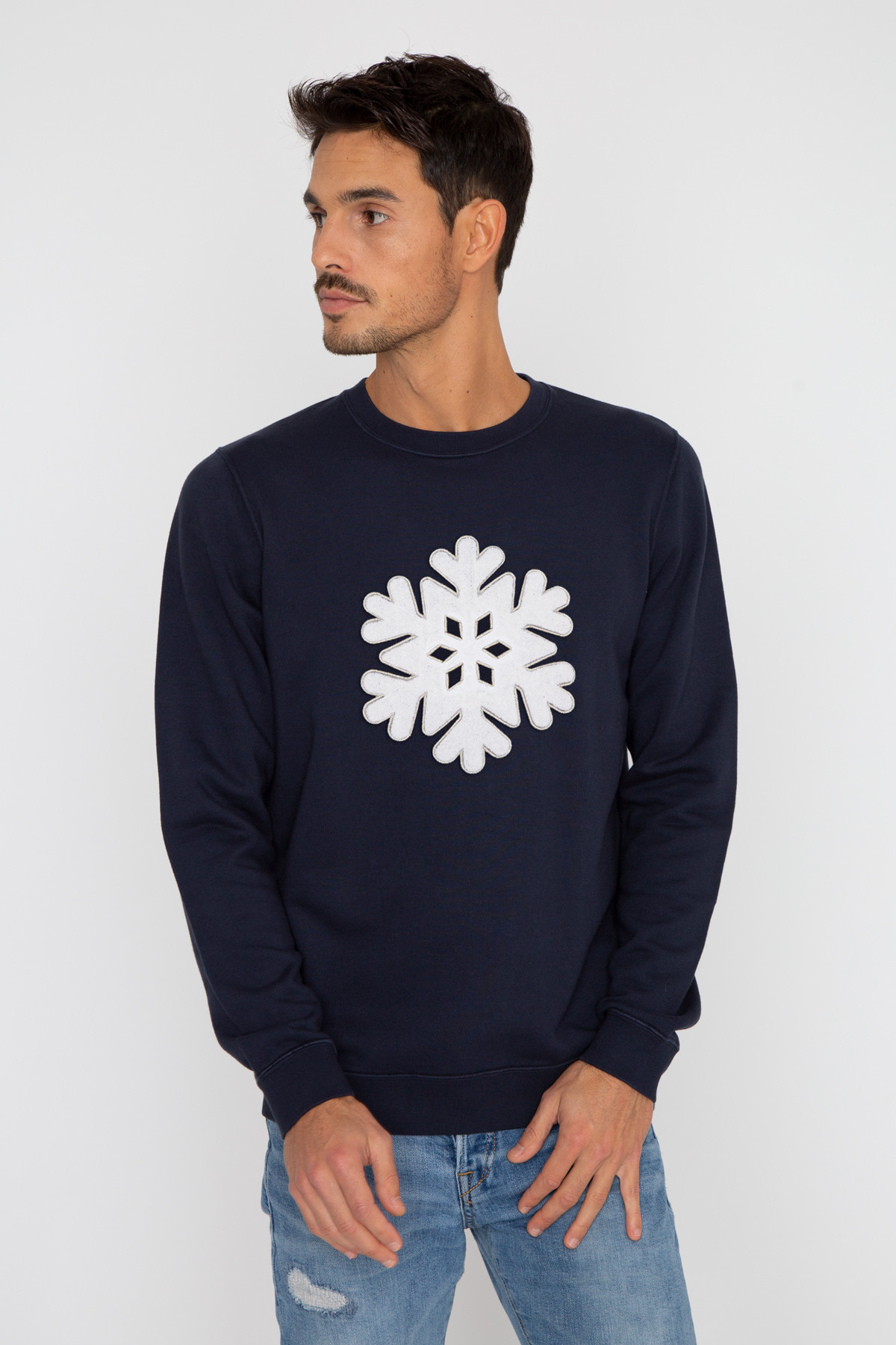 Photo de Anciennes collections homme Sweat SNOWFLAKE chez French Disorder