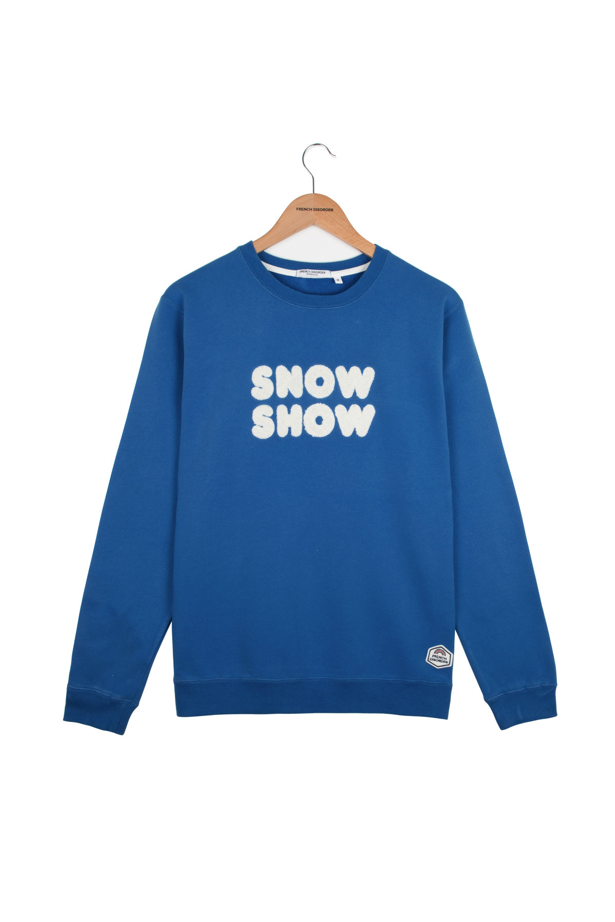 Sweat SNOW SHOW broderie French Disorder