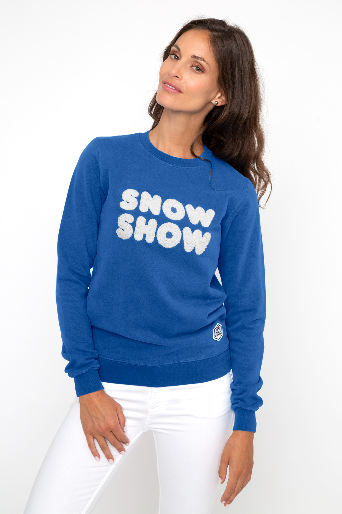 Sweat SNOW SHOW broderie French Disorder