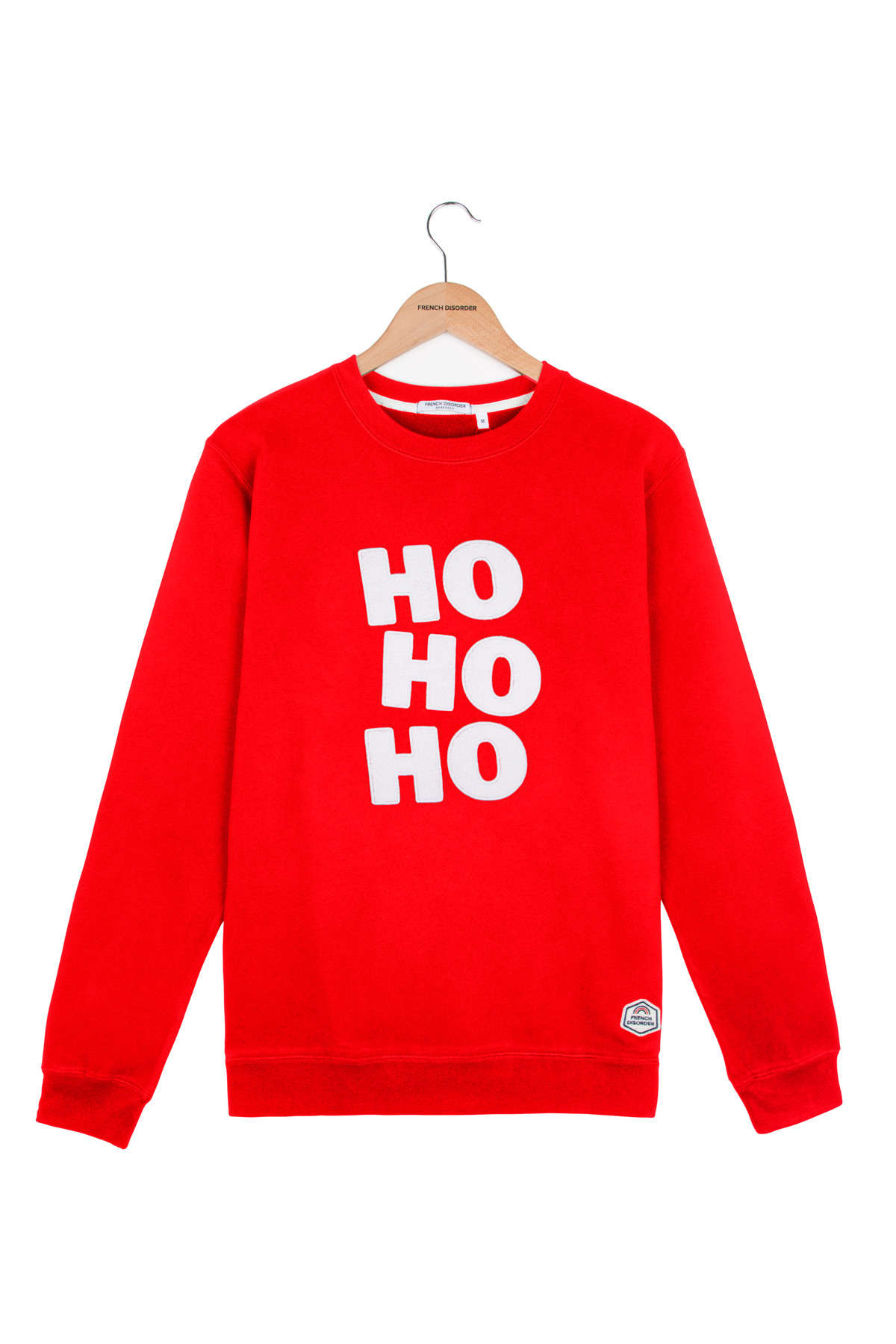 Sweat HO HO HO broderie French Disorder