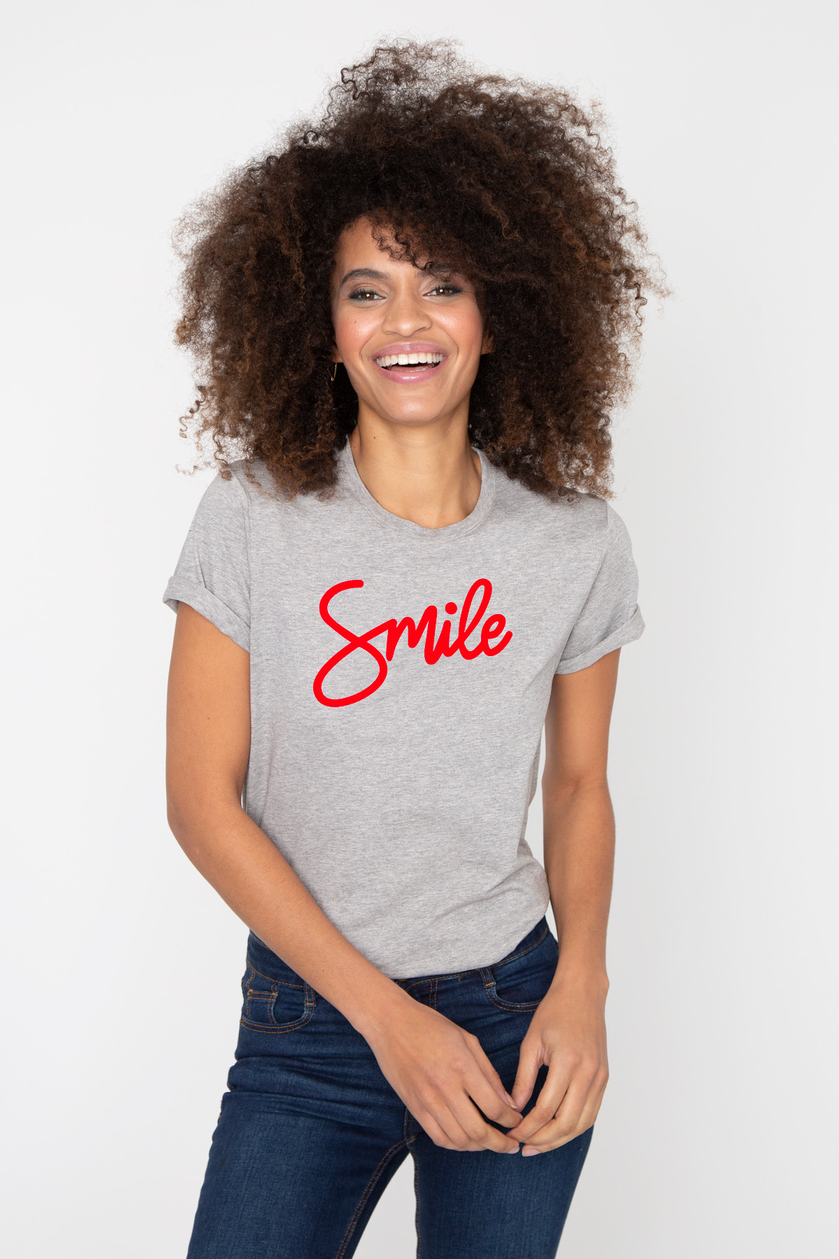 Photo de T-SHIRTS COL ROND Tshirt SMILE chez French Disorder