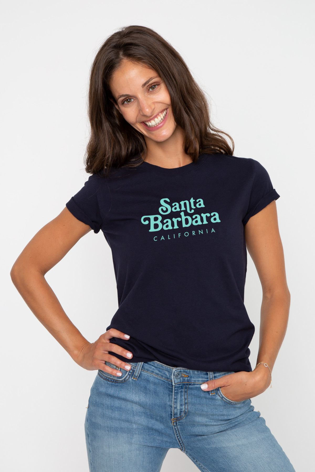Photo de T-SHIRTS COL ROND Tshirt SANTA BARBARA chez French Disorder