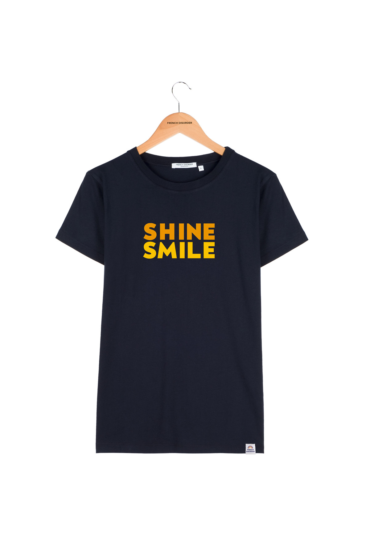 Photo de T-SHIRTS COL ROND Tshirt SHINE SMILE chez French Disorder