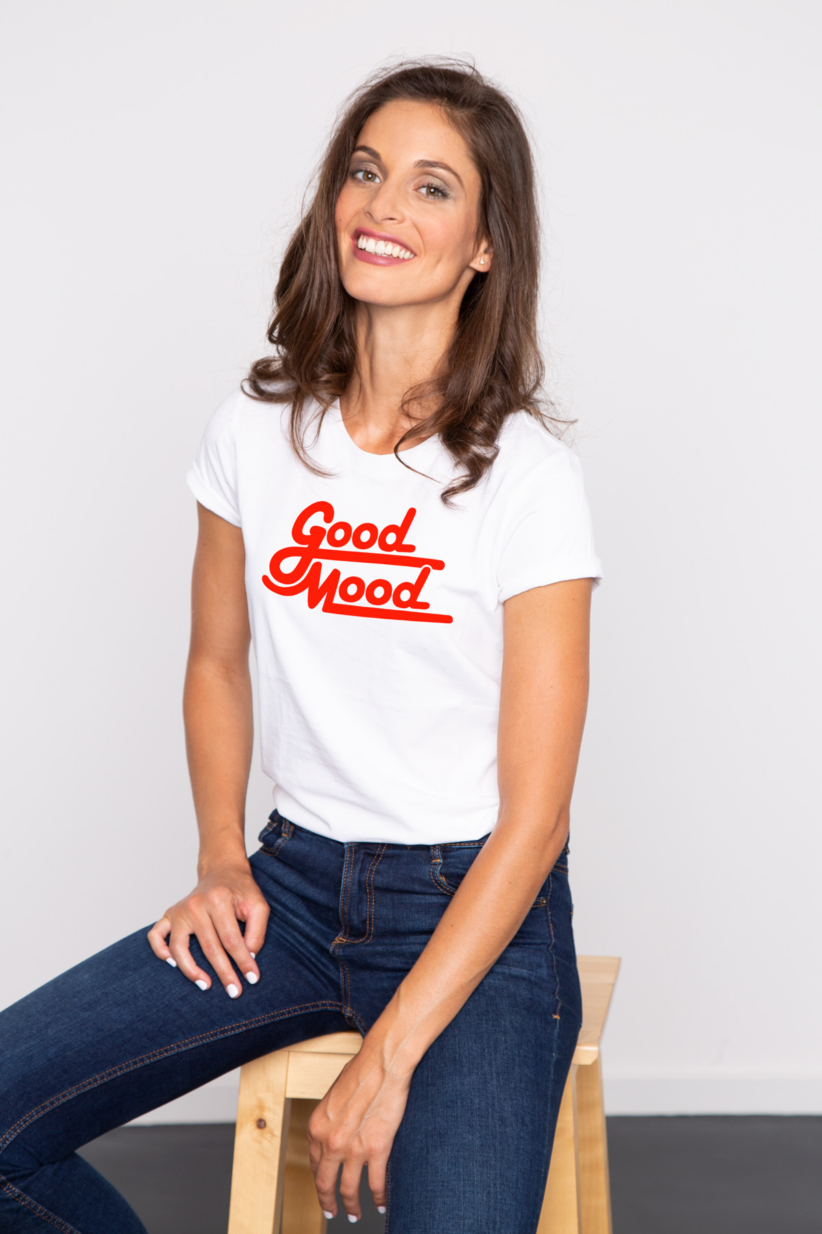 Photo de T-SHIRTS COL ROND T-shirt GOOD MOOD chez French Disorder