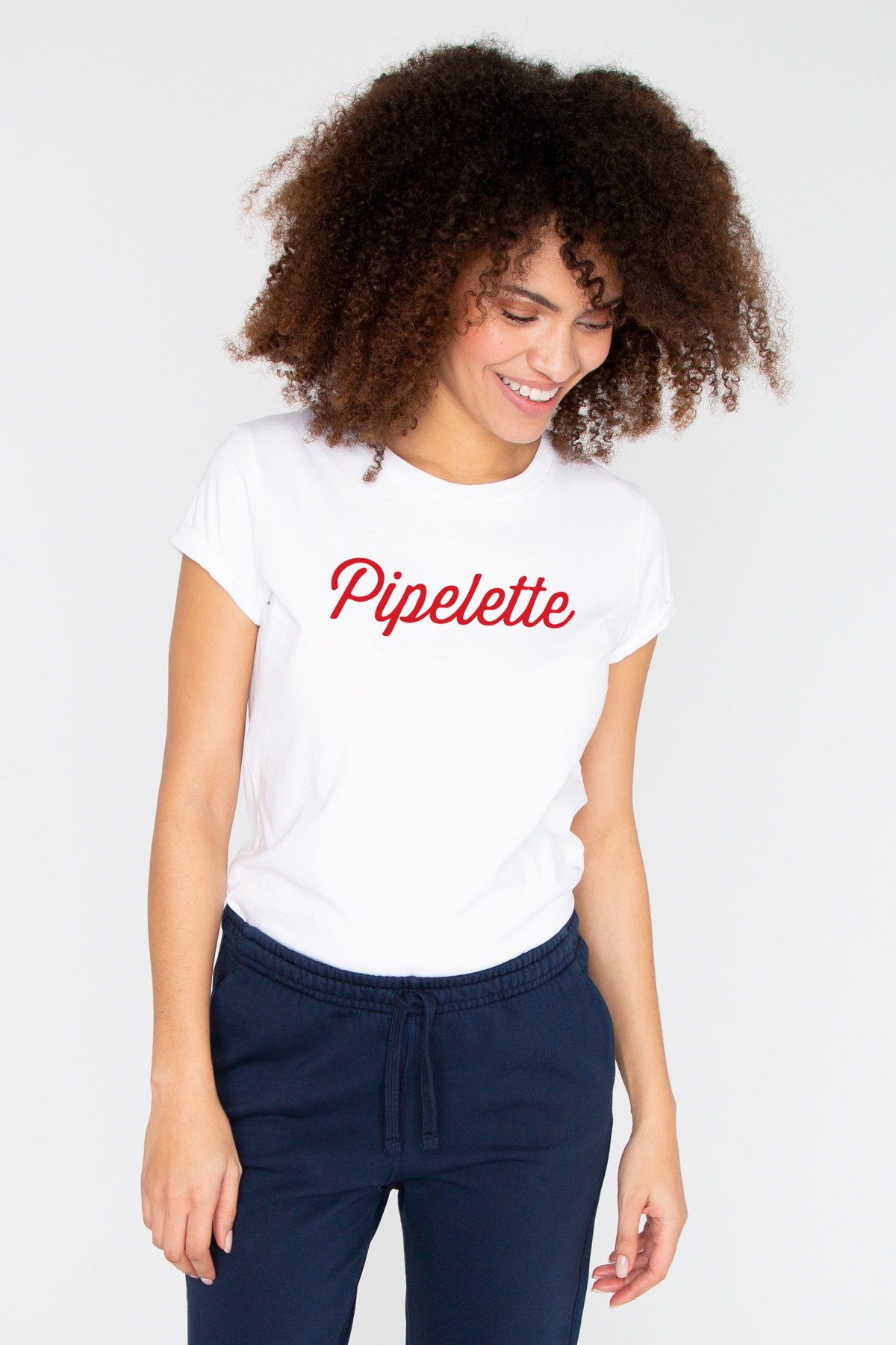 Photo de T-SHIRTS COL ROND T-shirt PIPELETTE chez French Disorder