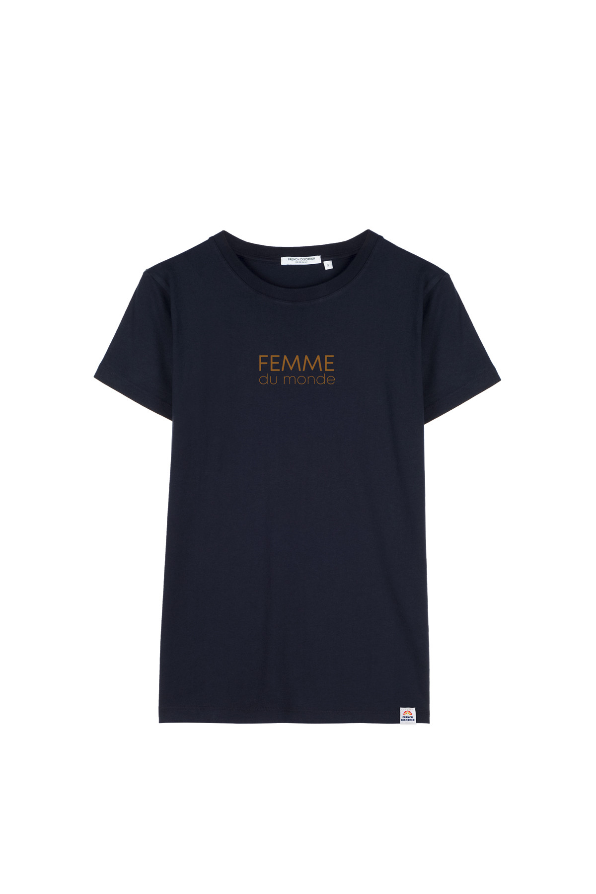 Photo de T-SHIRTS COL ROND Tshirt FEMME DU MONDE chez French Disorder