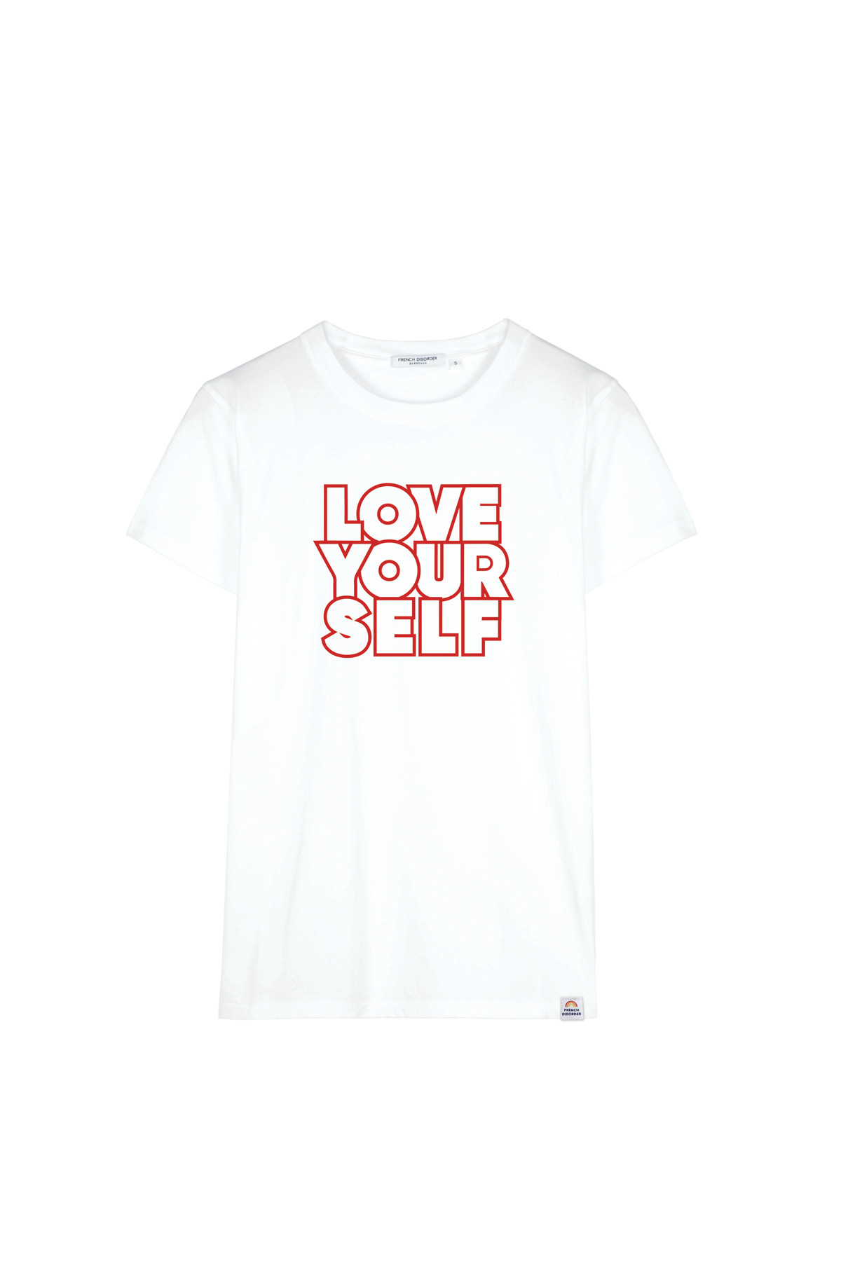 Photo de T-SHIRTS COL ROND Tshirt LOVE YOURSELF chez French Disorder