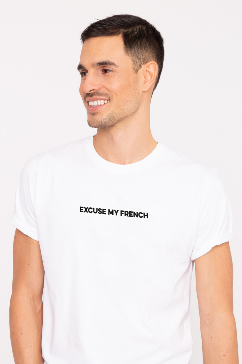 T-shirt Alex EXCUSE MY FRENCH (M)
