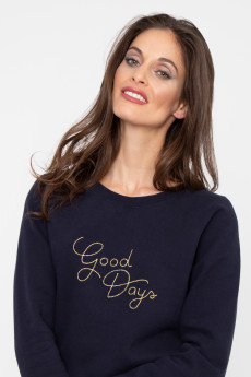 Photo de SWEATS Sweat GOOD DAYS BRODERIE chez French Disorder