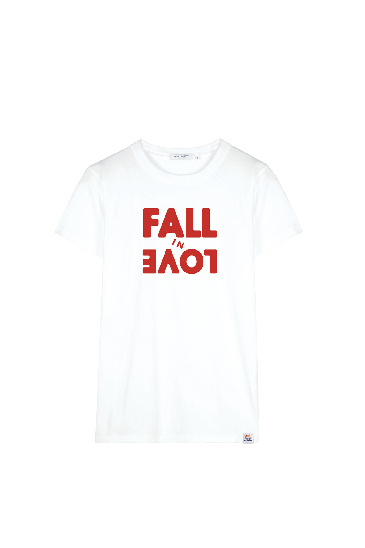Photo de T-SHIRTS COL ROND T-shirt FALL IN LOVE chez French Disorder