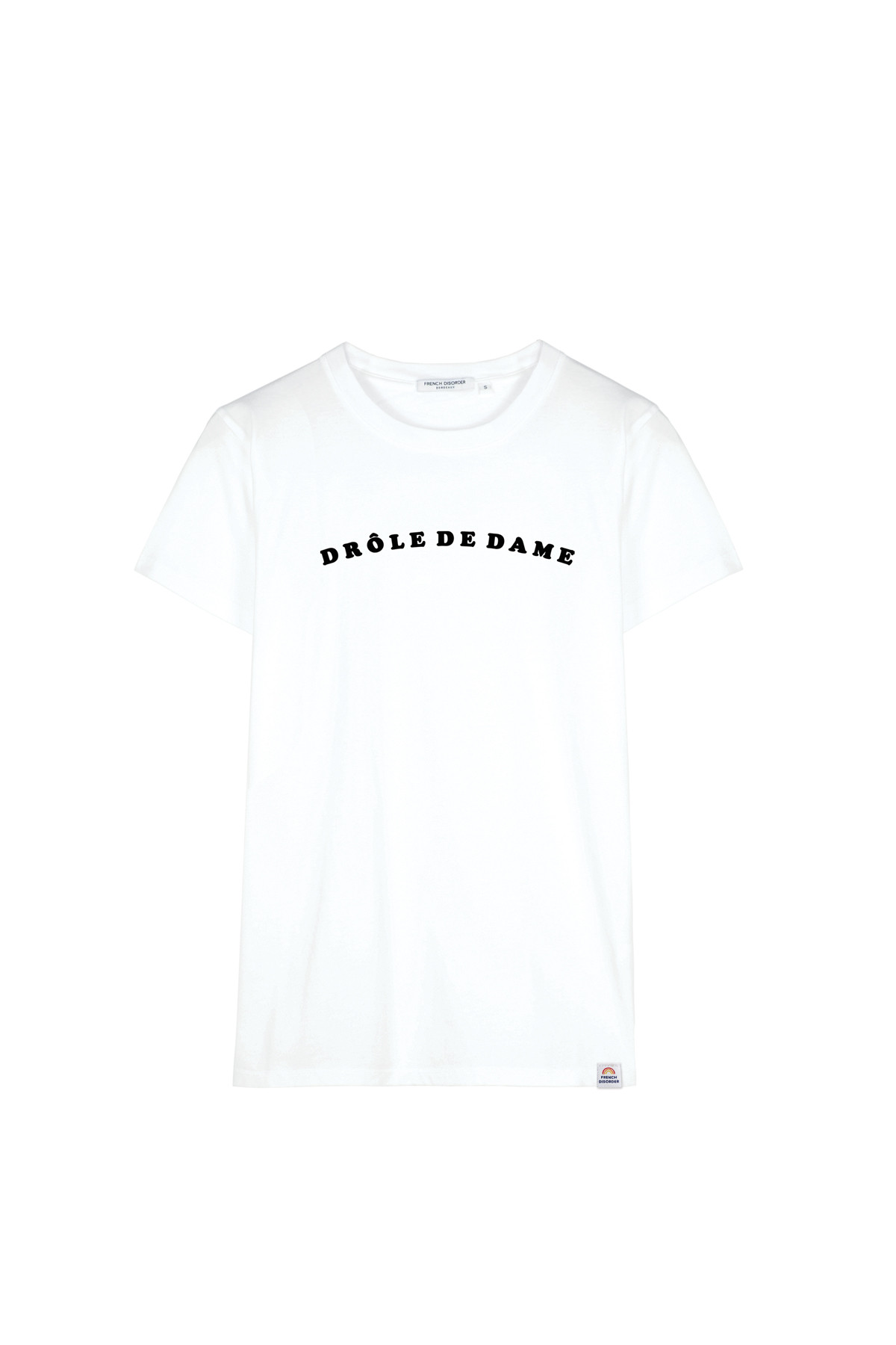 Photo de T-SHIRTS COL ROND T-shirt DROLE DE DAME chez French Disorder