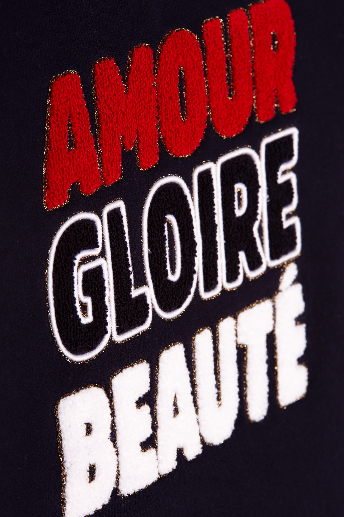 Sweat AMOUR GLOIRE BEAUTE broderie French Disorder