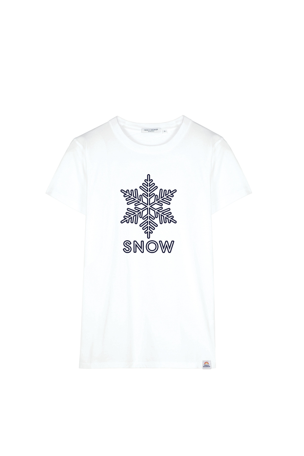 Photo de T-SHIRTS COL ROND Tshirt SNOW chez French Disorder
