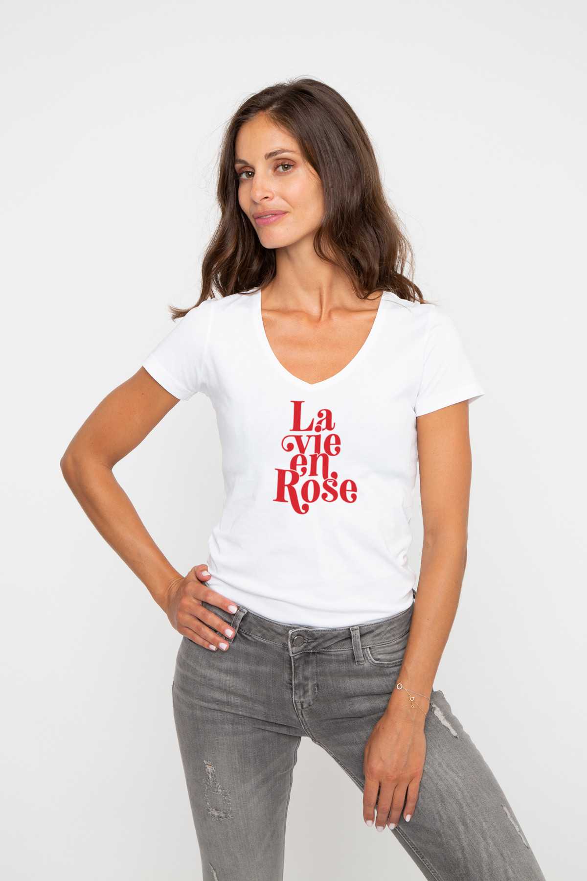 Tshirt LA VIE EN ROSE