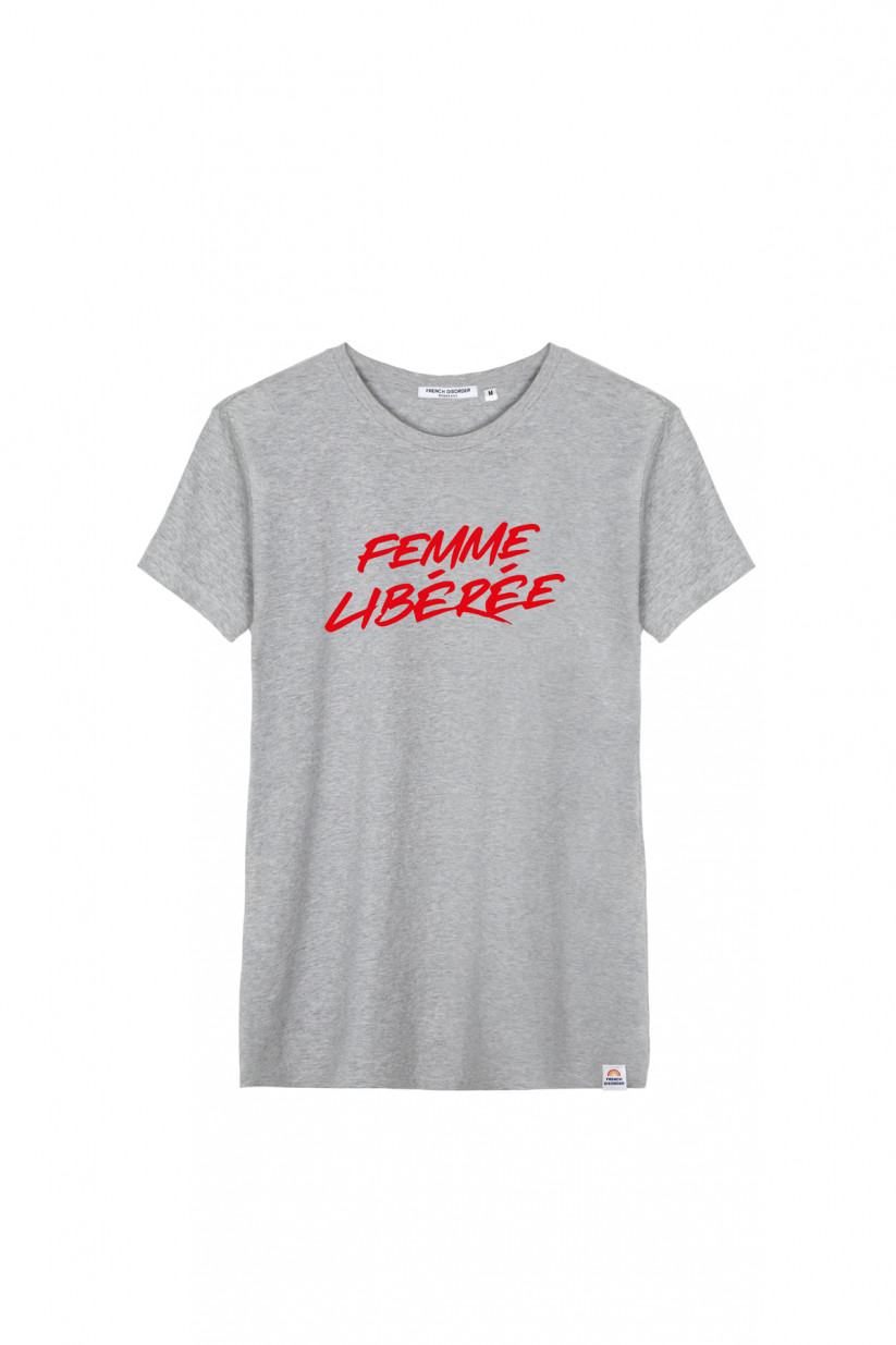 Photo de T-SHIRTS COL ROND Tshirt FEMME LIBEREE chez French Disorder