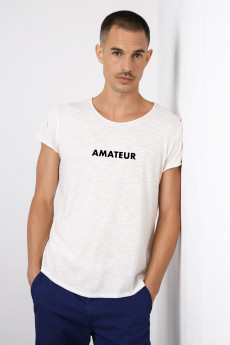Photo de T-SHIRTS FLAMMÉS Tshirt coton flammé AMATEUR chez French Disorder