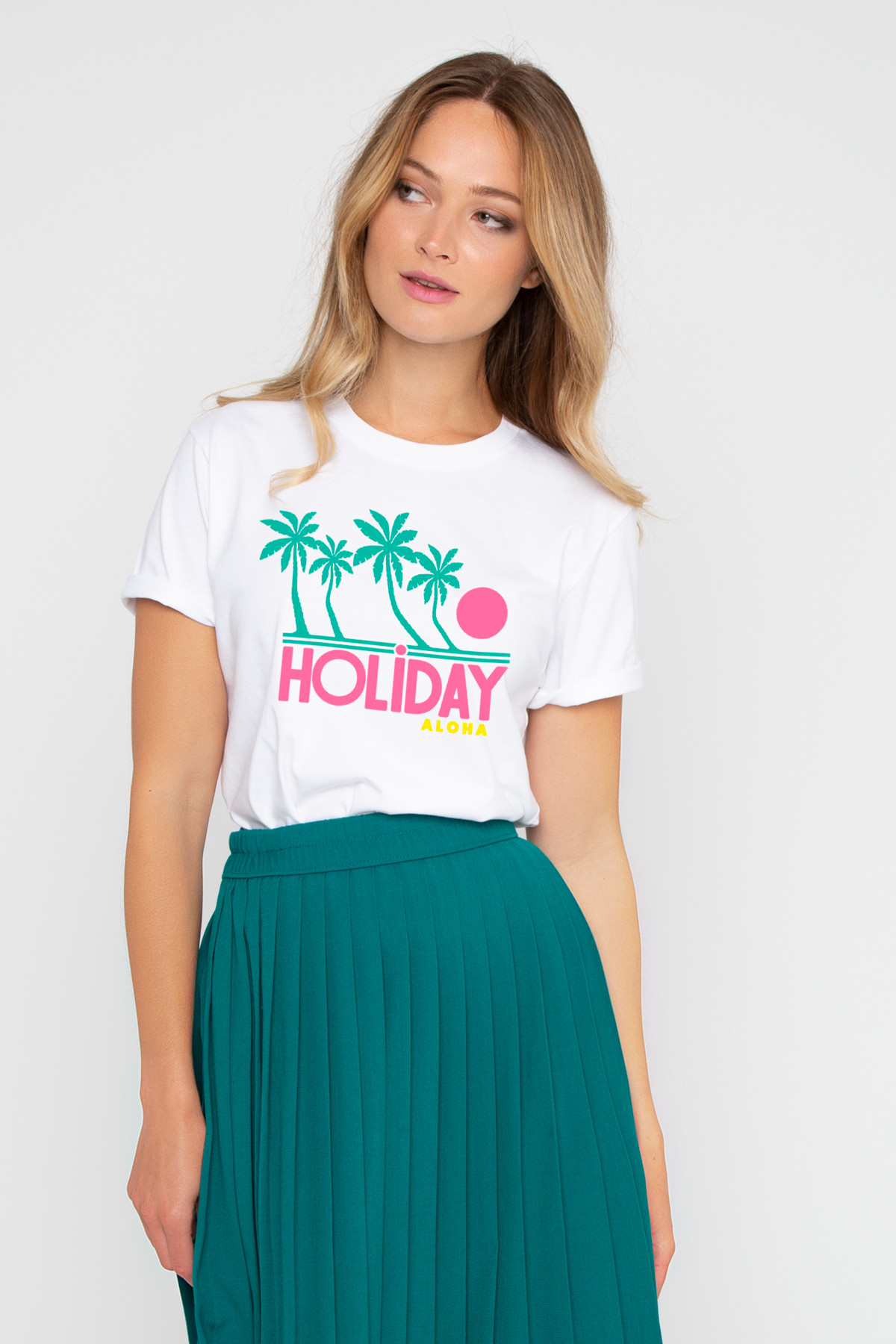 Photo de T-SHIRTS COL ROND Tshirt HOLIDAY chez French Disorder