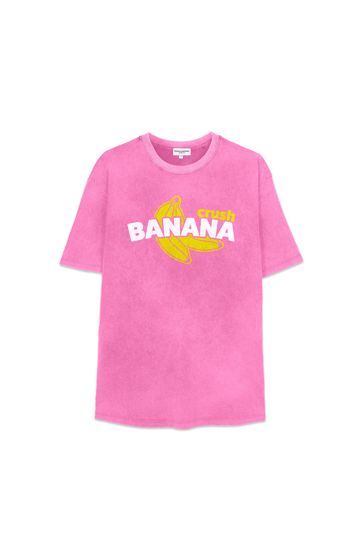 Photo de T-SHIRTS COL ROND Tshirt FEMME Washed BANANA chez French Disorder