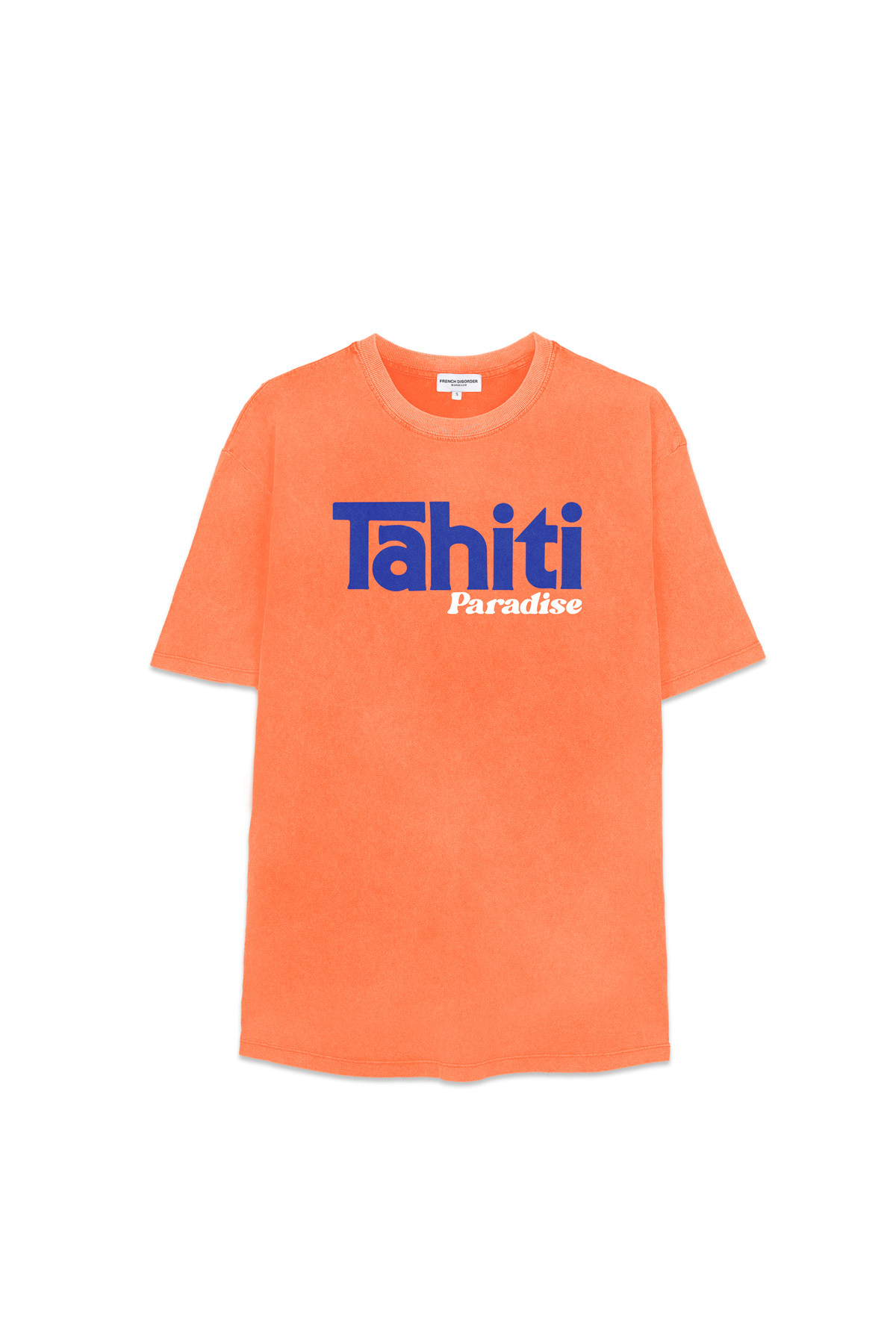 Tshirt HOMME Washed TAHITI French Disorder