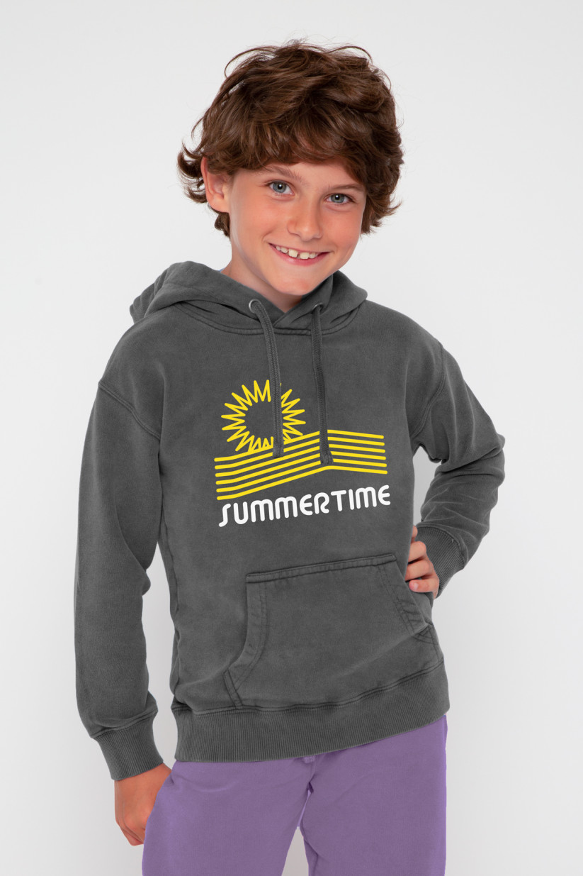 Photo de SWEATS À CAPUCHE Hoodie Washed SUMMERTIME chez French Disorder
