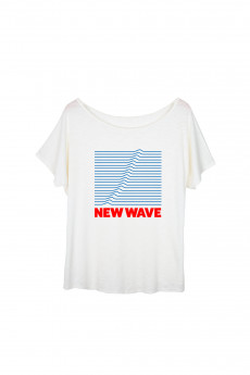 Tshirt FLAMME NEW WAVE