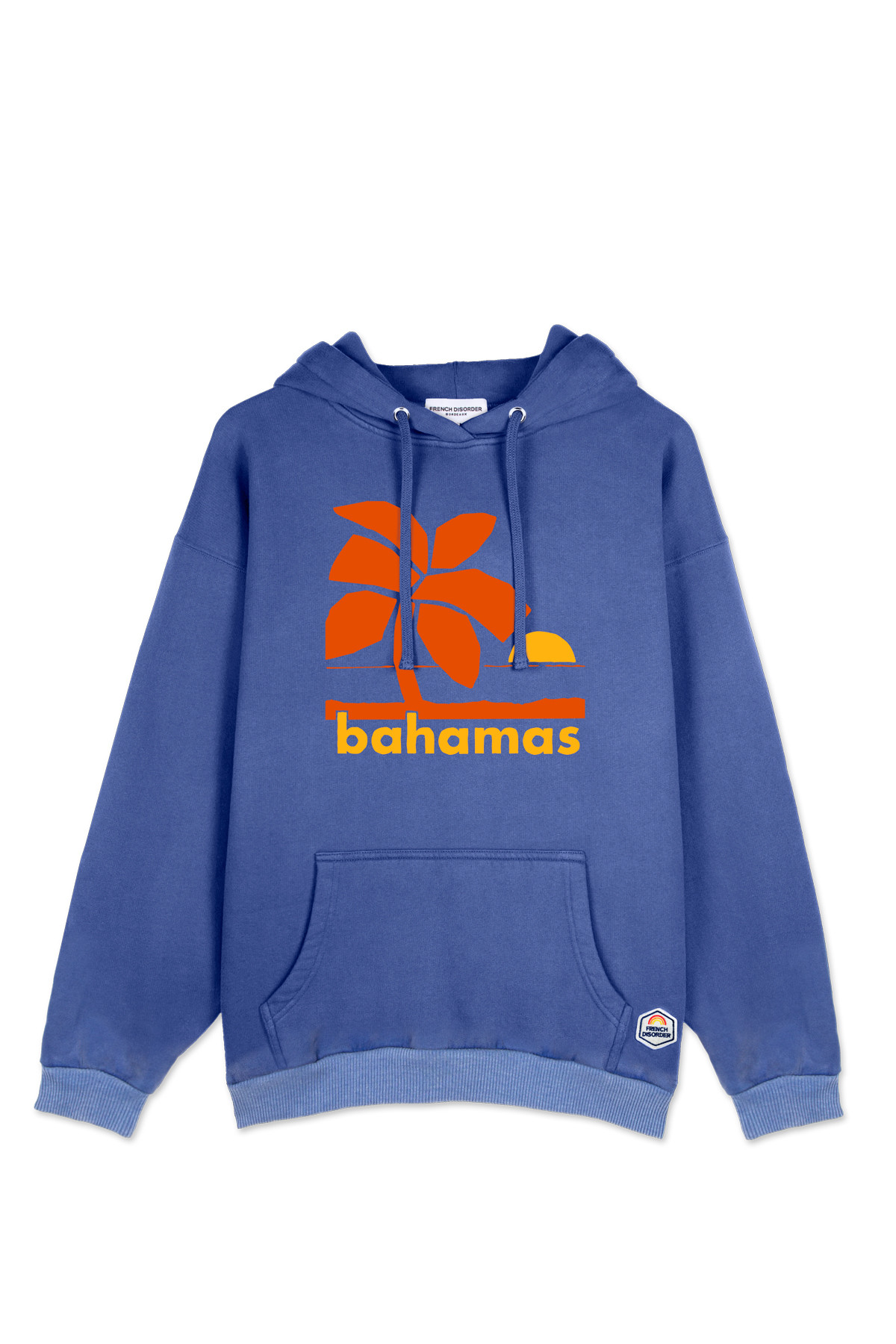 Hoodie Kenny Washed BAHAMAS (Print) (W) SS22