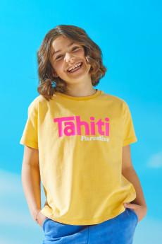 Tshirt KIDS Washed TAHITI