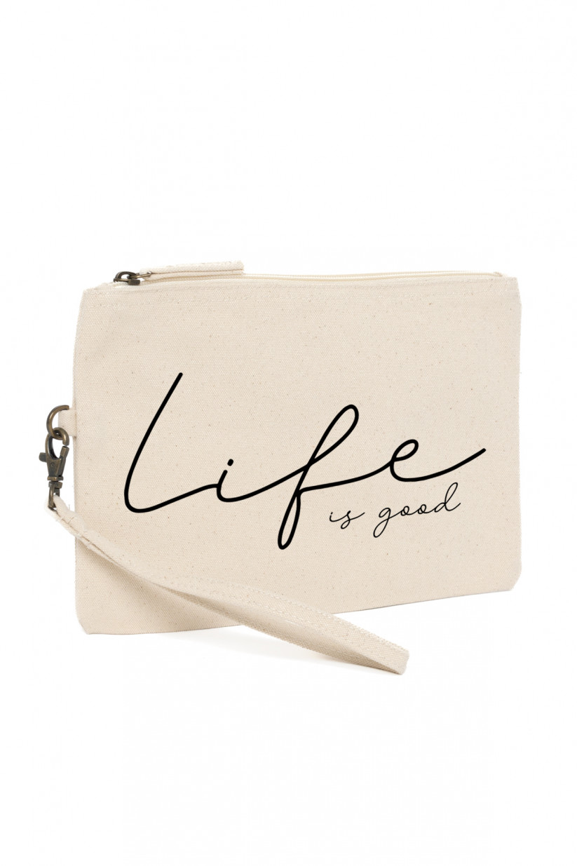 LIFE IS GOOD Pouch