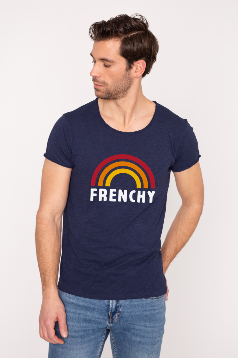 Tshirt coton flammé FRENCHY