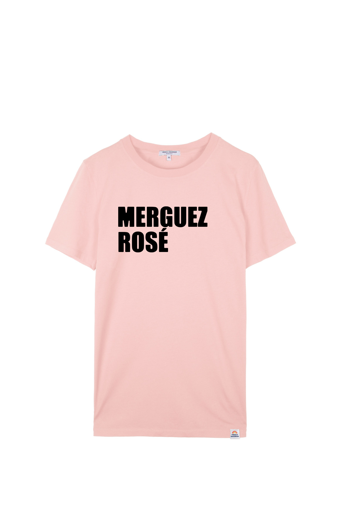 Photo de T-SHIRTS COL ROND Tshirt MERGUEZ ROSE chez French Disorder