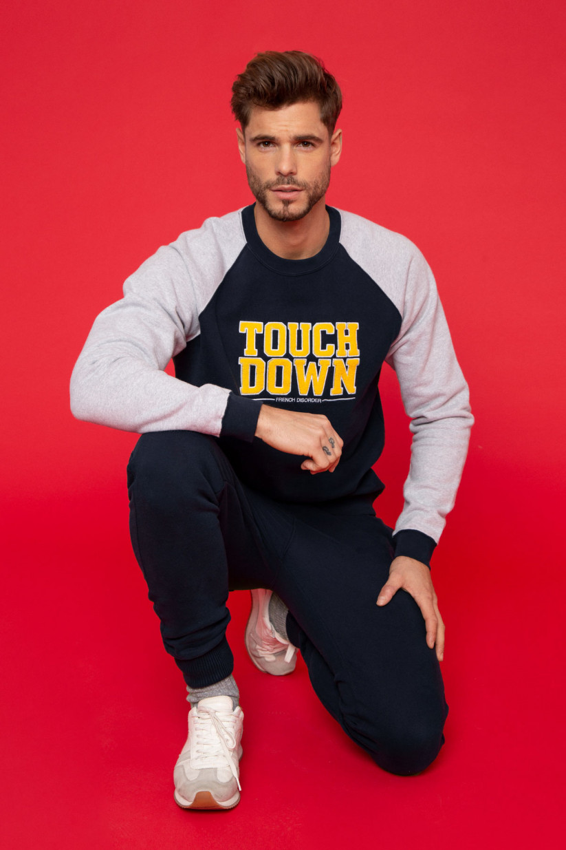 TOUCH DOWN Embroidery Sweat