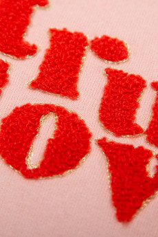 TRUE LOVE Embroidery Sweat
