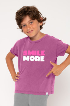 Tshirt Washed SMILE MORE