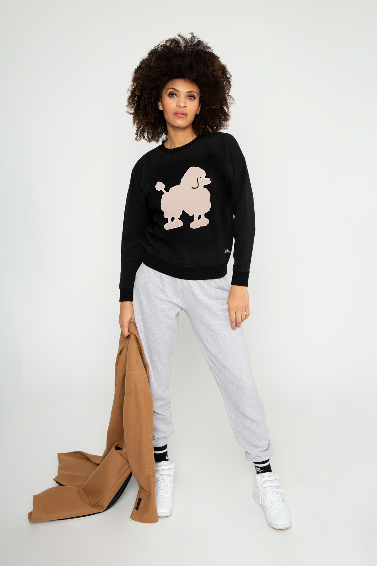 Sweat POODLE Broderie