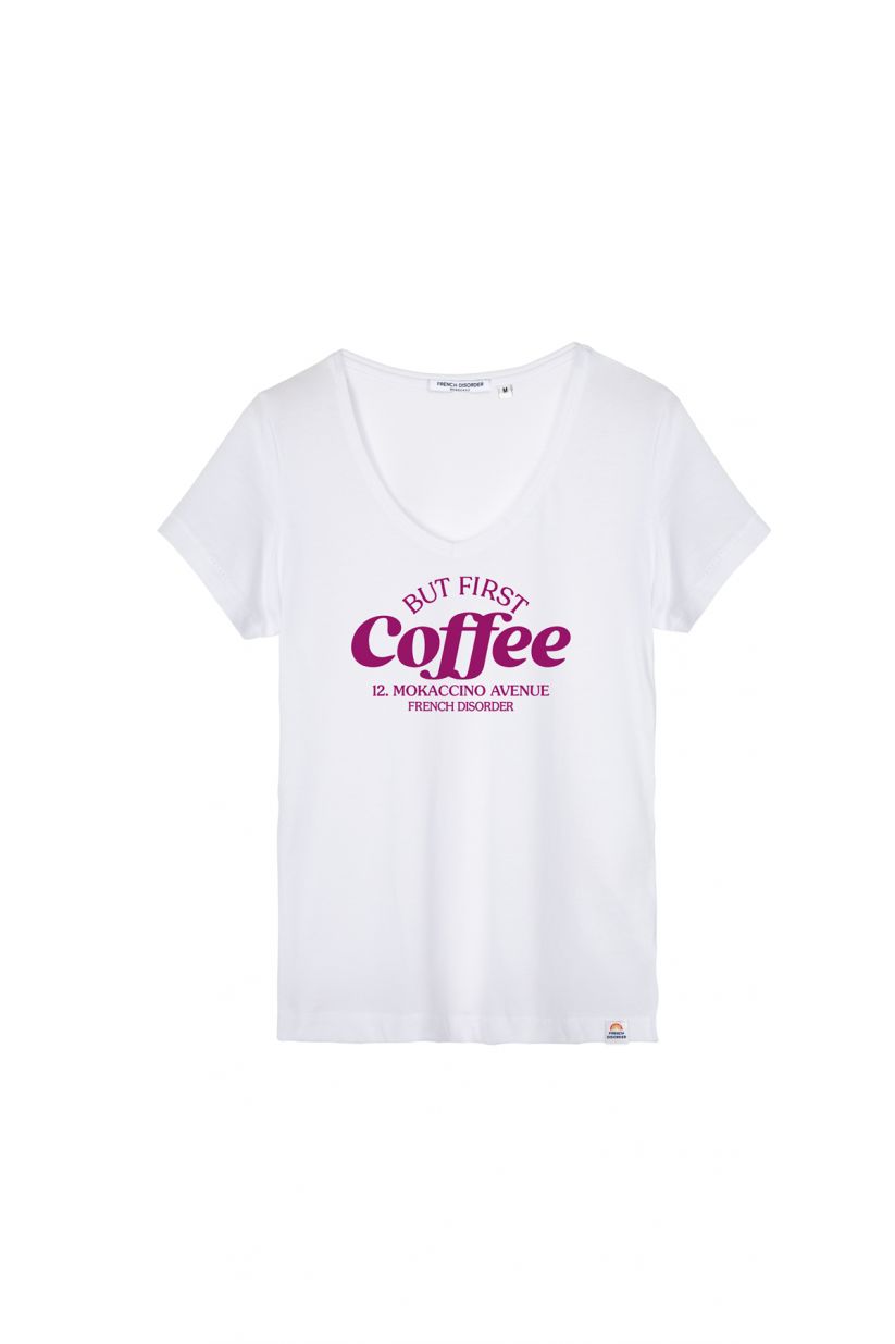 Tshirt Dolly BUT FIRST COFFEE