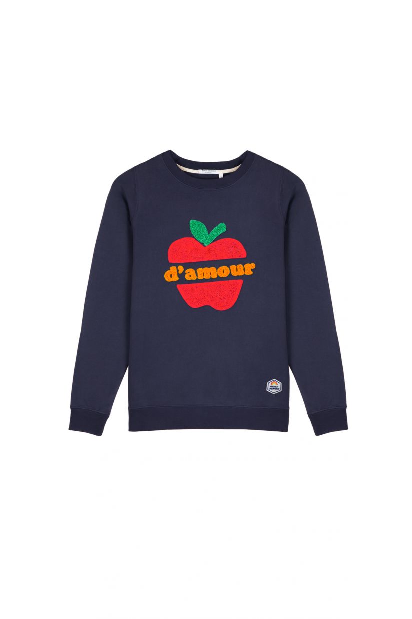 POMME D'AMOUR Embroidery Sweat