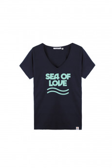 Tshirt Col V SEA OF LOVE