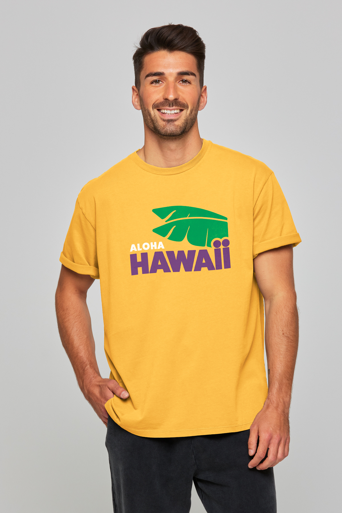 Tshirt Mike Washed HAWAII (Print)