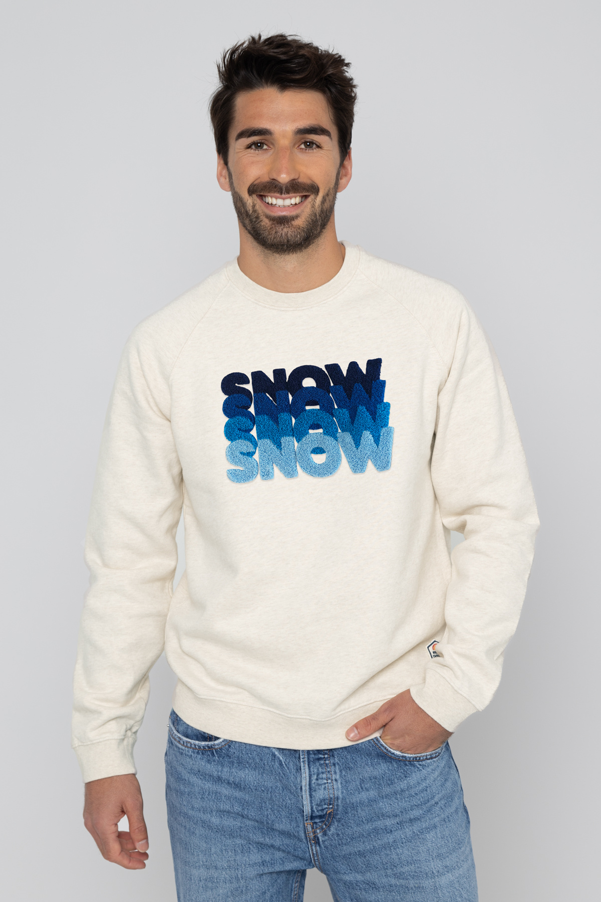 Sweat Clyde SNOW XCLUSIF (Broderie)