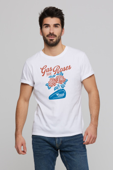 T-shirt GAS AND ROSES