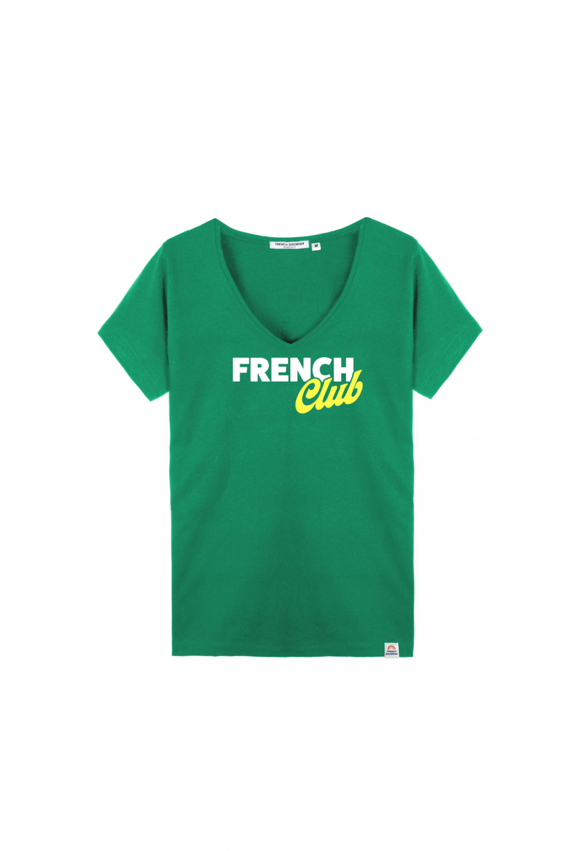 Tshirt Col V FRENCH CLUB