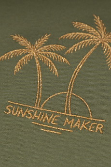 Top SUNSHINE MAKER Embroidery