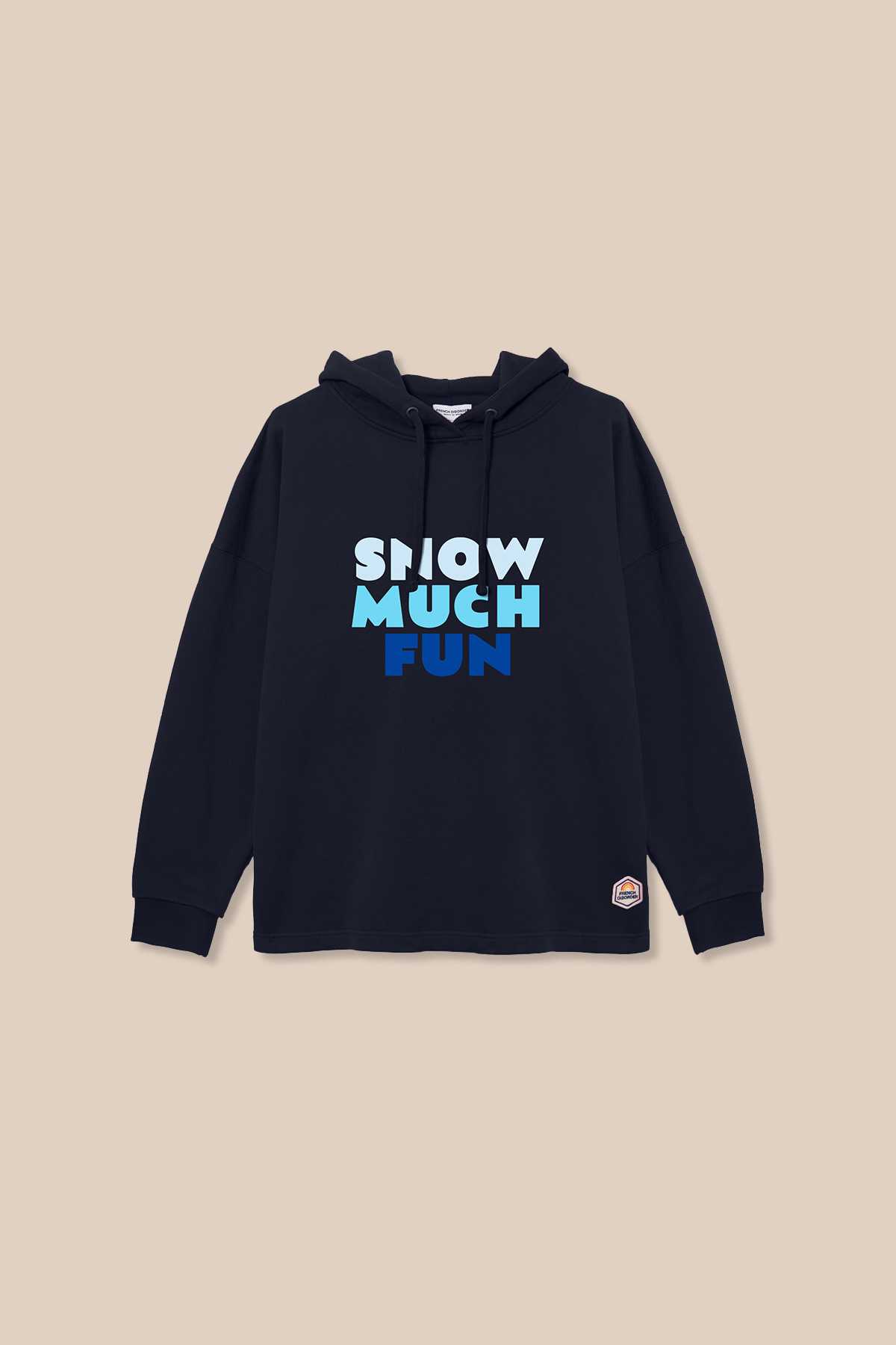 Hoodie Nael SNOW MUCH FUN