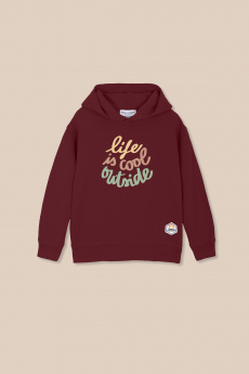 Hoodie Benny Warmy LIFE IS...